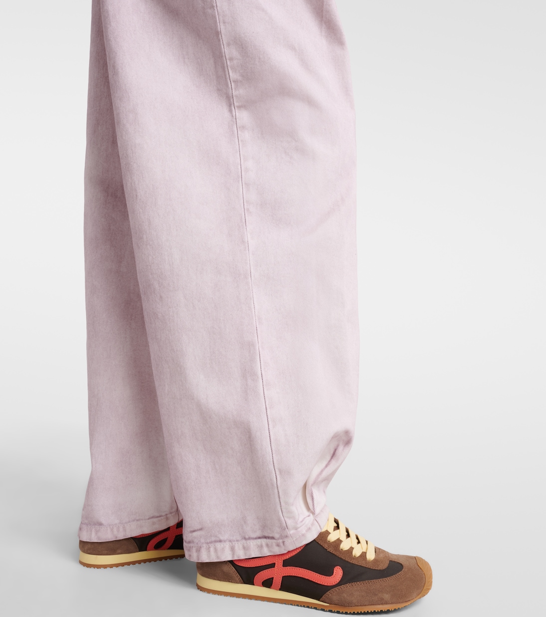 Belted wide-leg jeans  | Loewe