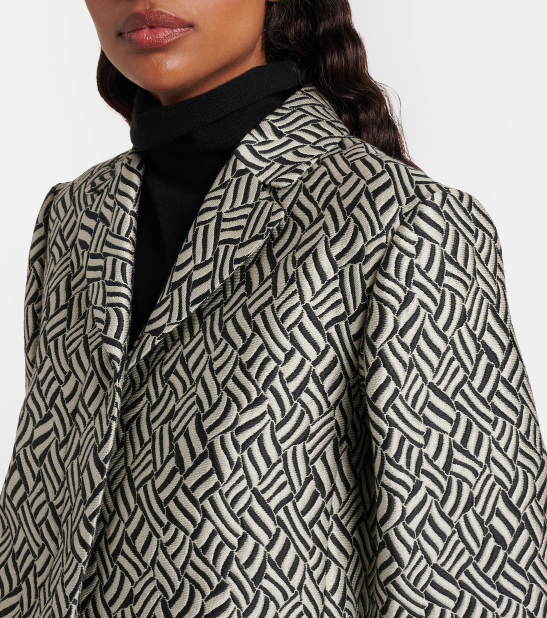 Lira cotton-blend jacquard blazer | 'S Max Mara