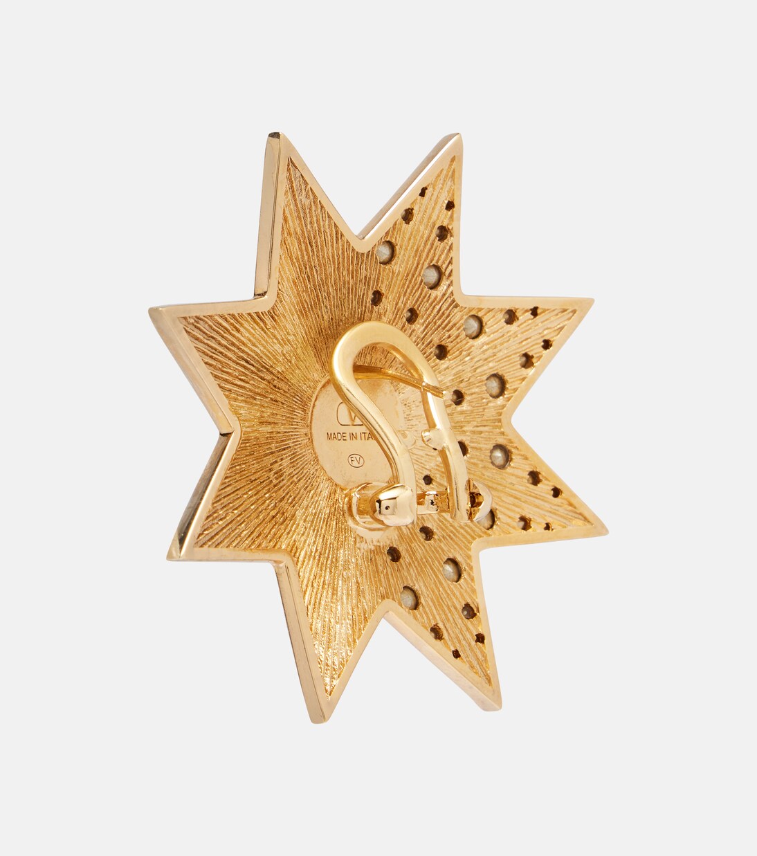 Pas Plus Swarovski® 임벨리시드 이어링 | Valentino