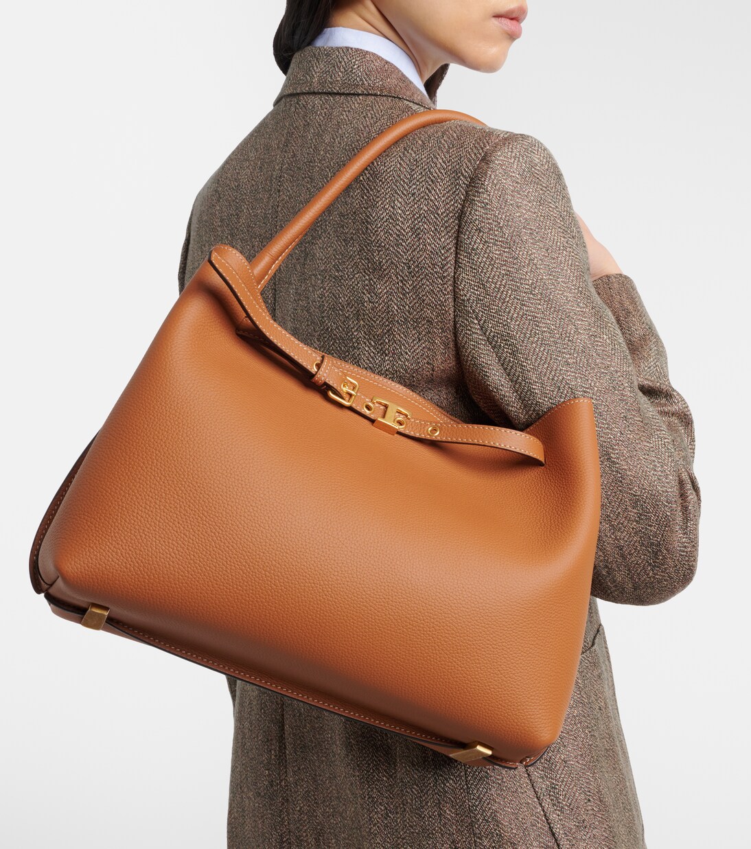 T Timeless leather shoulder bag | Tod's