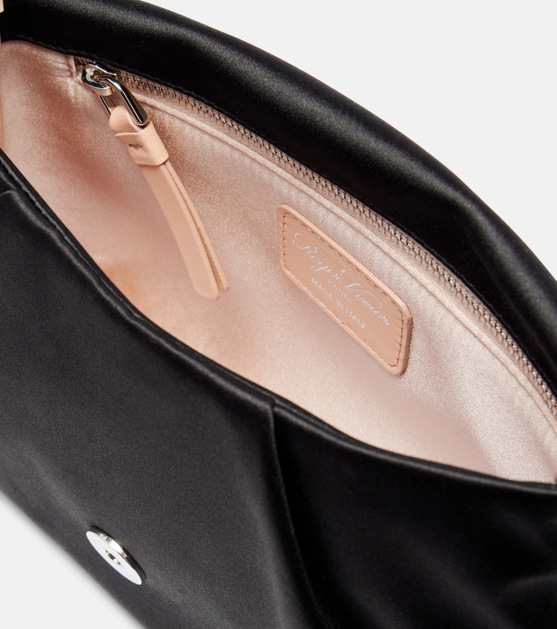 Efflorescence Mini satin clutch | Roger Vivier