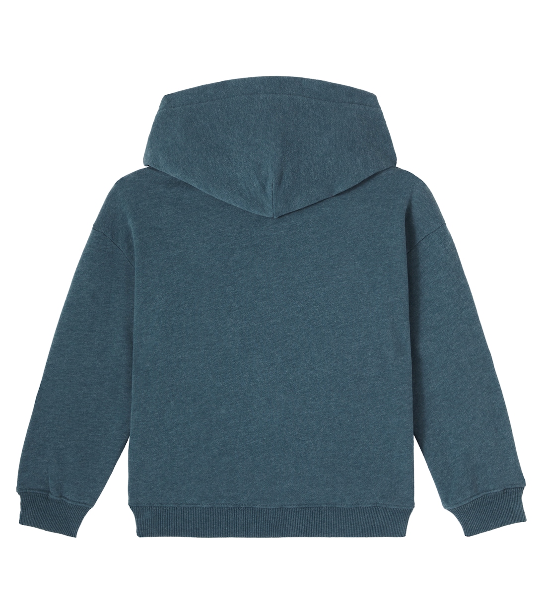 Logo cotton jersey zip-up hoodie | Bonpoint