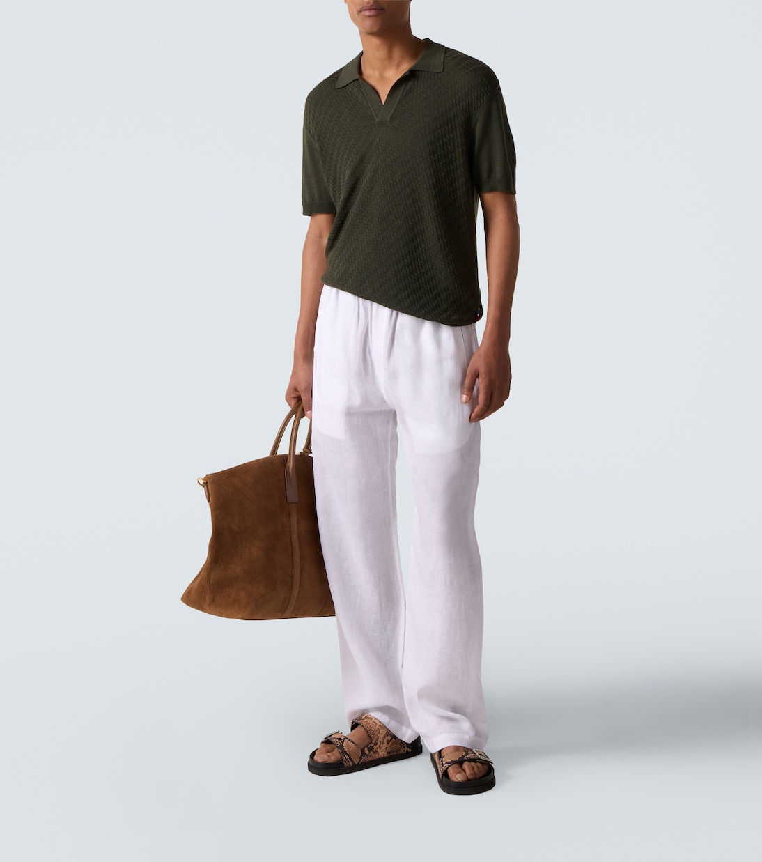 Horton silk and cotton polo shirt | Orlebar Brown