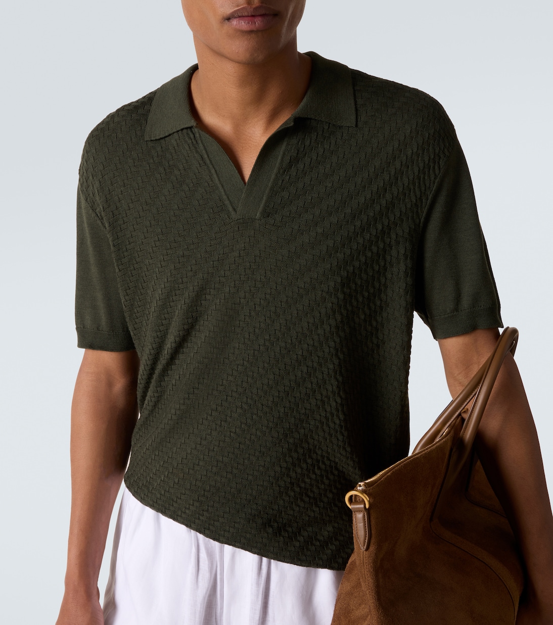 Horton silk and cotton polo shirt | Orlebar Brown