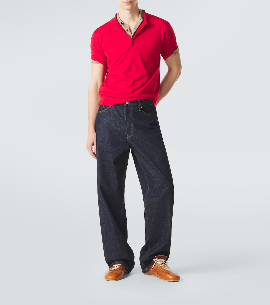 Wool polo shirt | Dries Van Noten