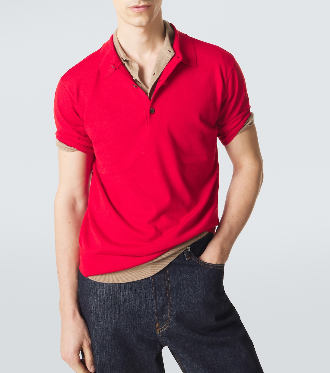 Wool polo shirt | Dries Van Noten