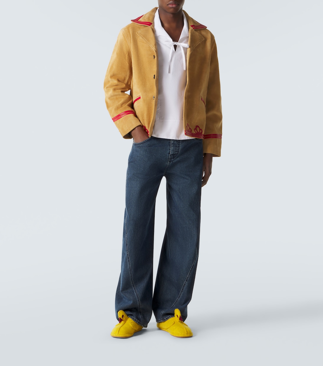 Cotton poplin top | Bode