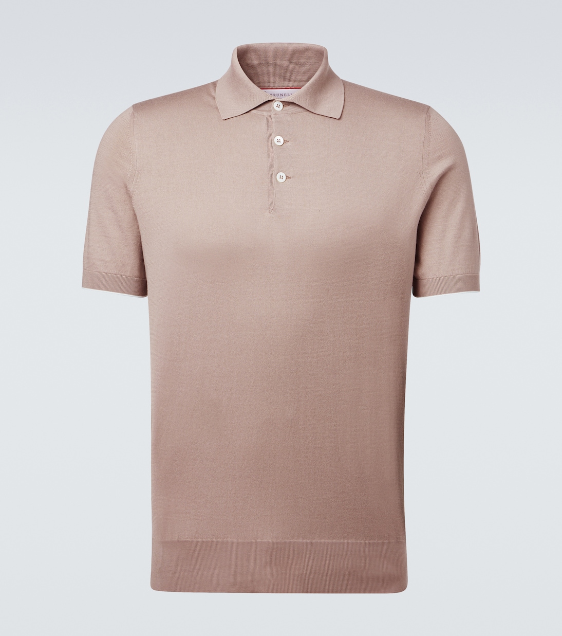Cotton polo sweater | Brunello Cucinelli