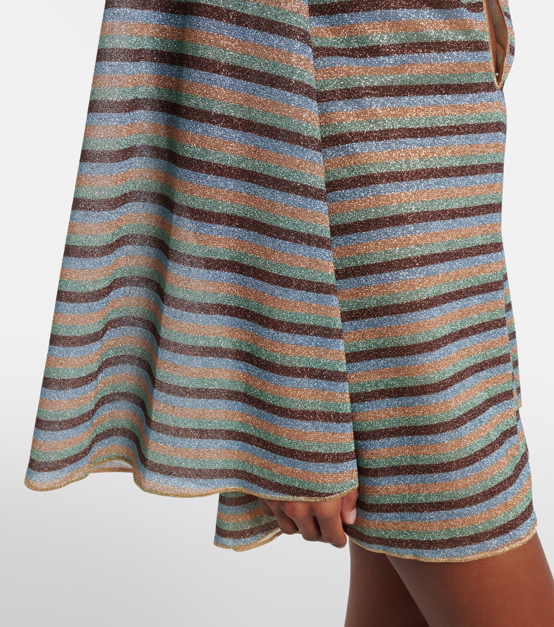 Lumière striped minidress | Oséree