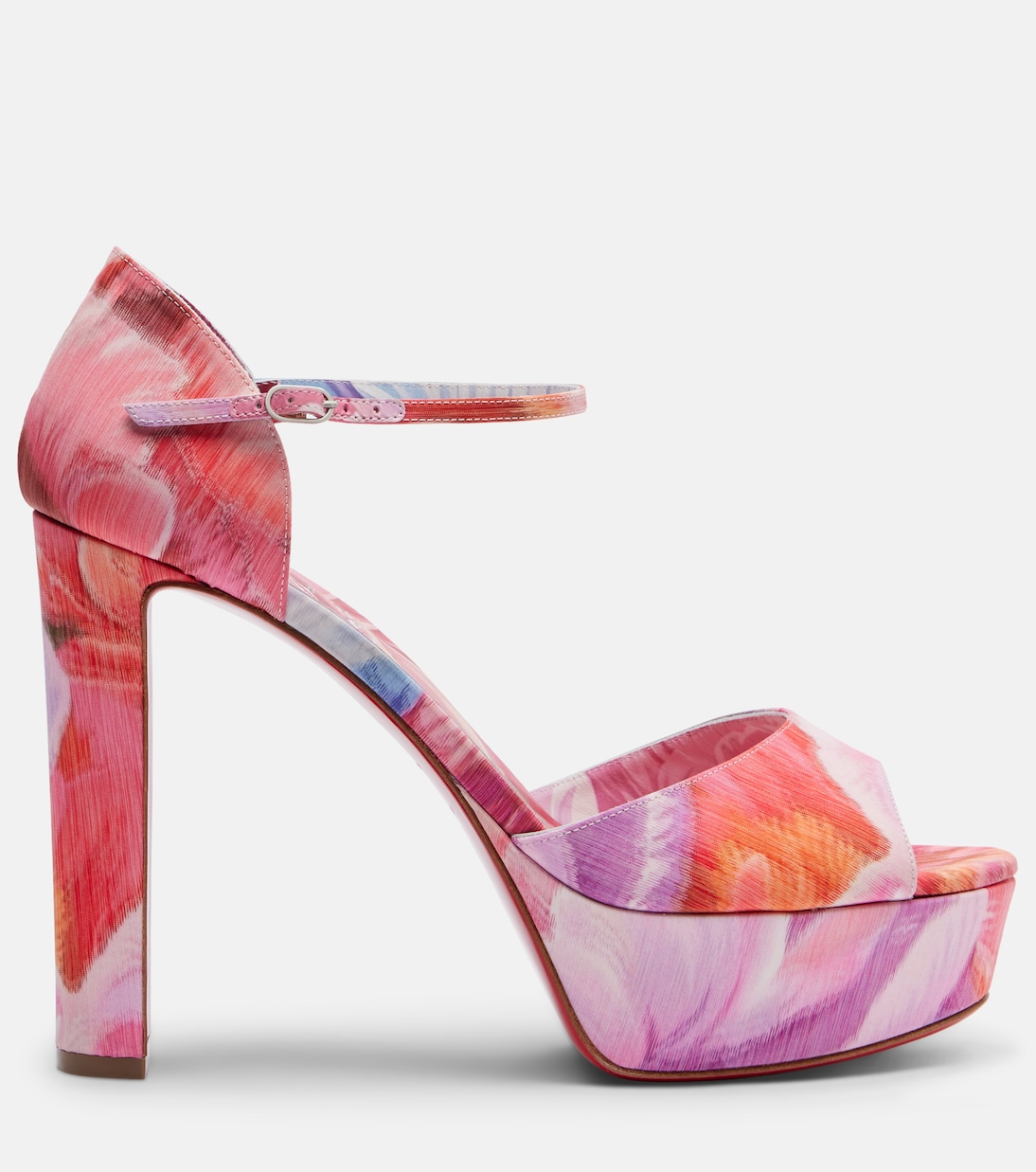 Sandaloo 120 floral platform sandals | Christian Louboutin