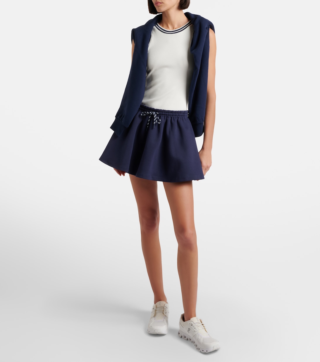 Minifalda Daria de jersey de algodón | The Upside