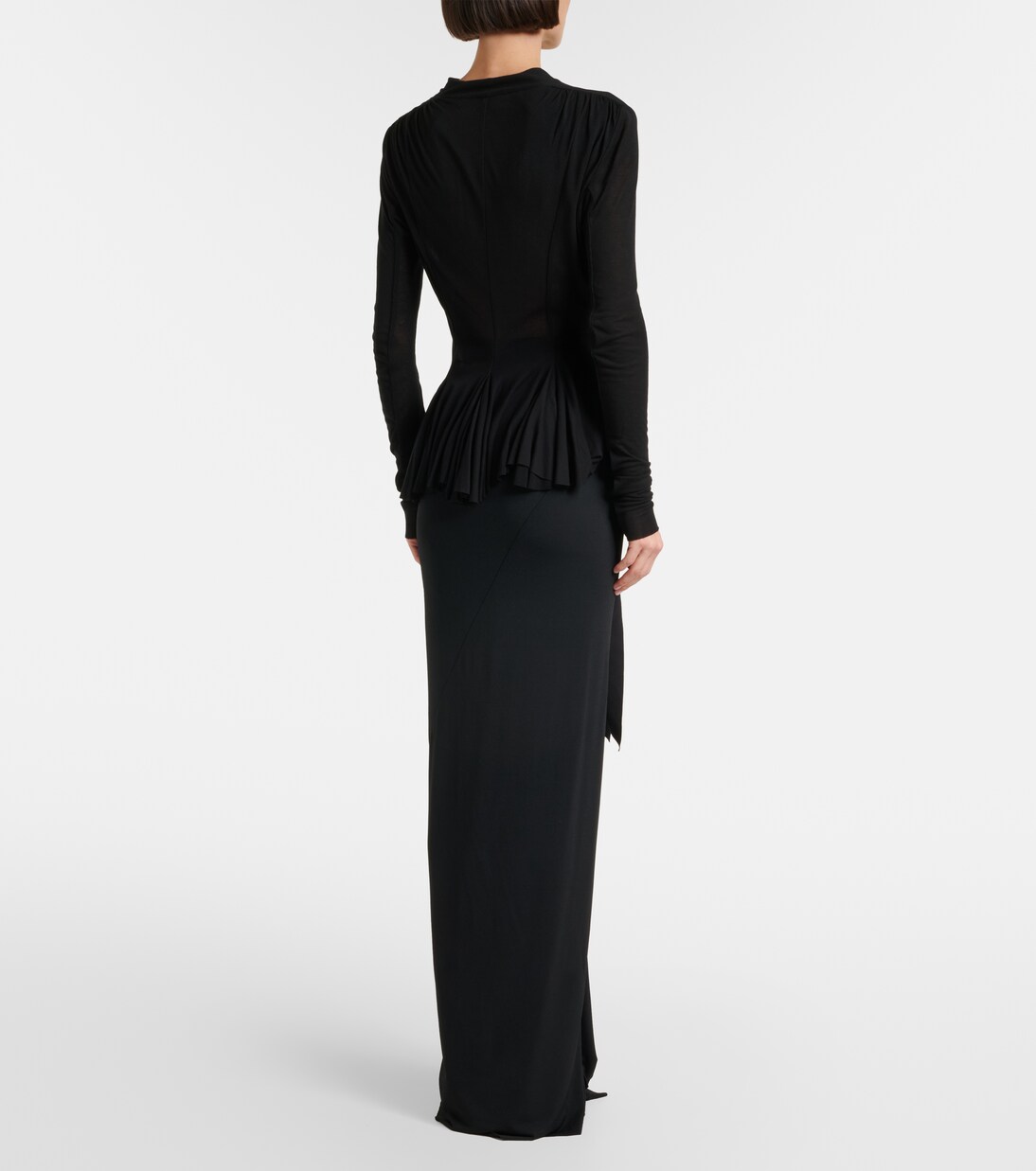 Lilies jersey maxi skirt | Rick Owens