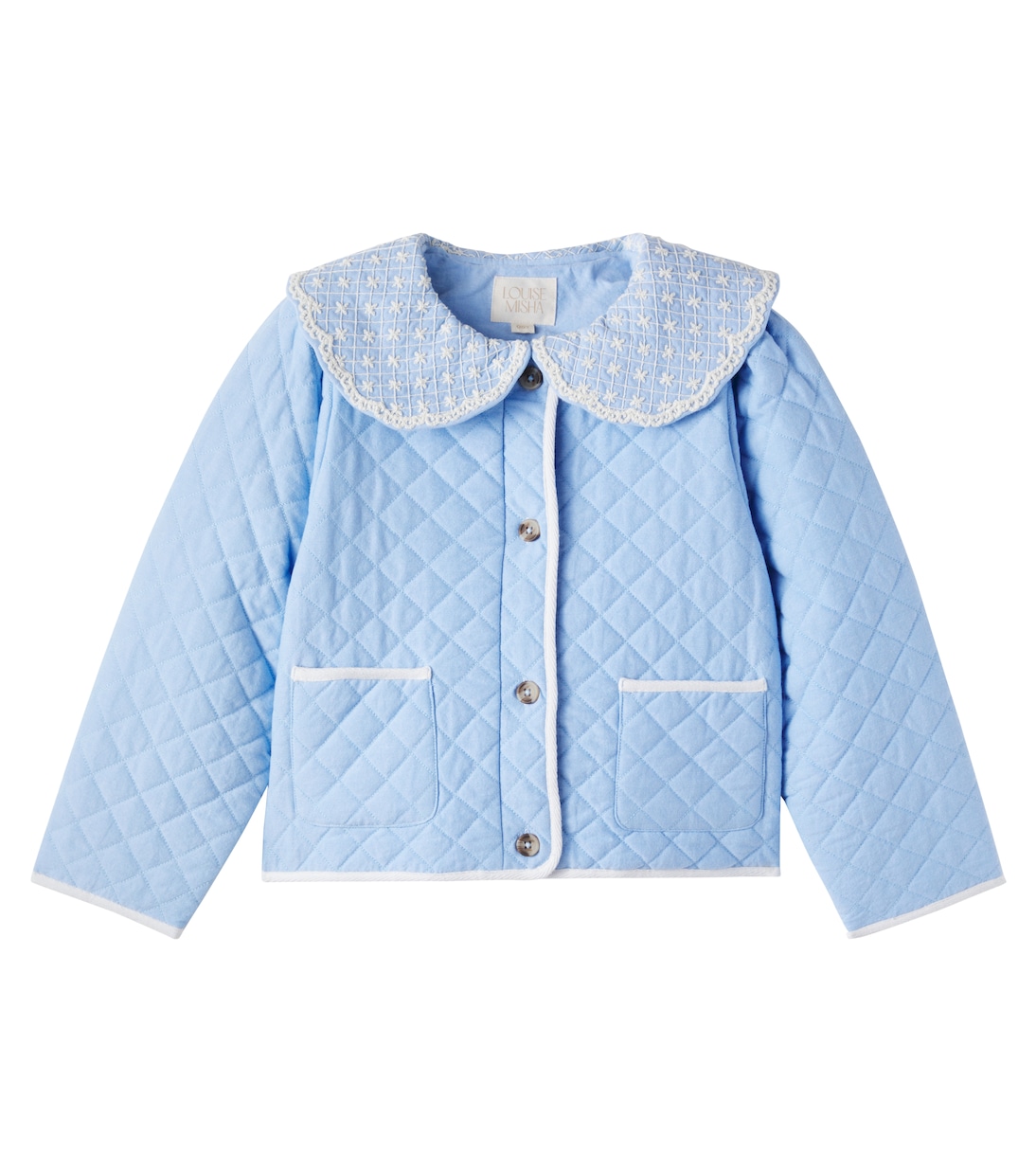 Augustina embroidered cotton jacket | Louise Misha