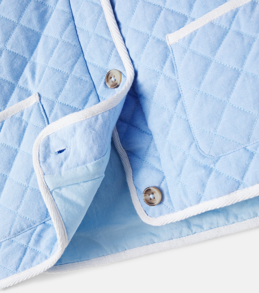 Augustina embroidered cotton jacket | Louise Misha