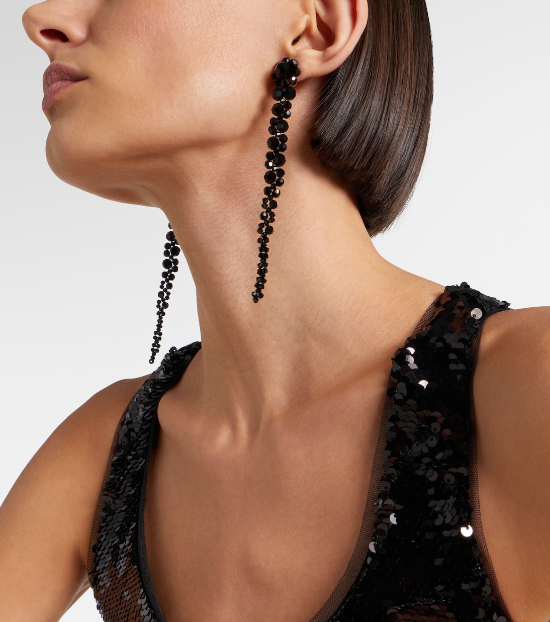 Drip embellished drop earrings | Simone Rocha