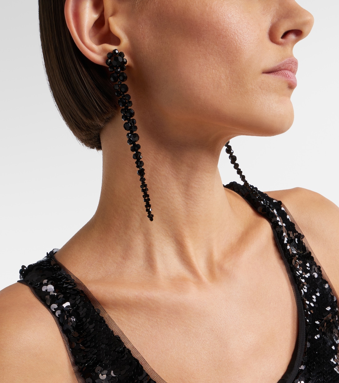 Drip embellished drop earrings | Simone Rocha
