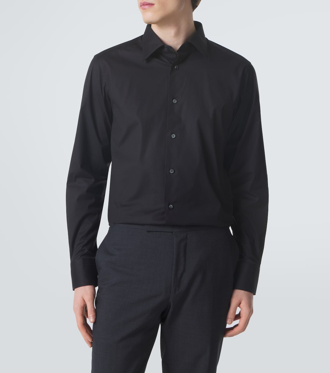 Cotton poplin shirt | Zegna