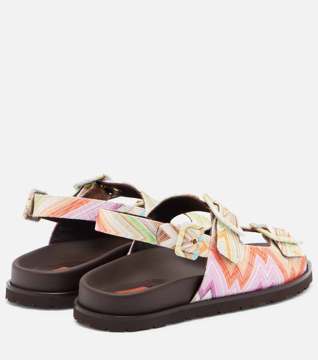 Mia Zigzag slingback sandals | Missoni