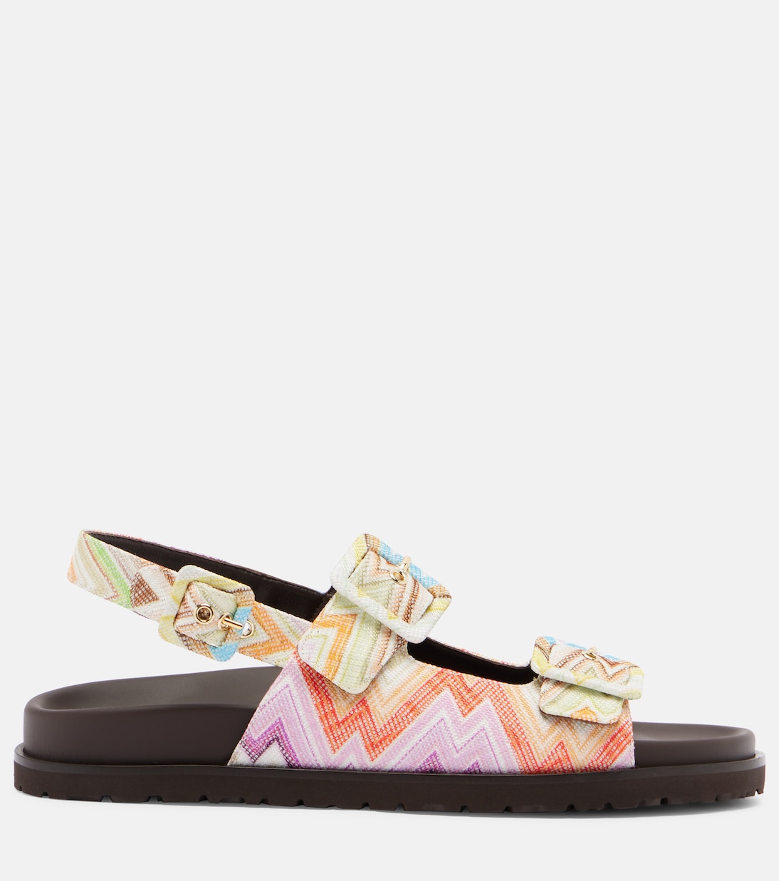 Mia Zigzag slingback sandals | Missoni
