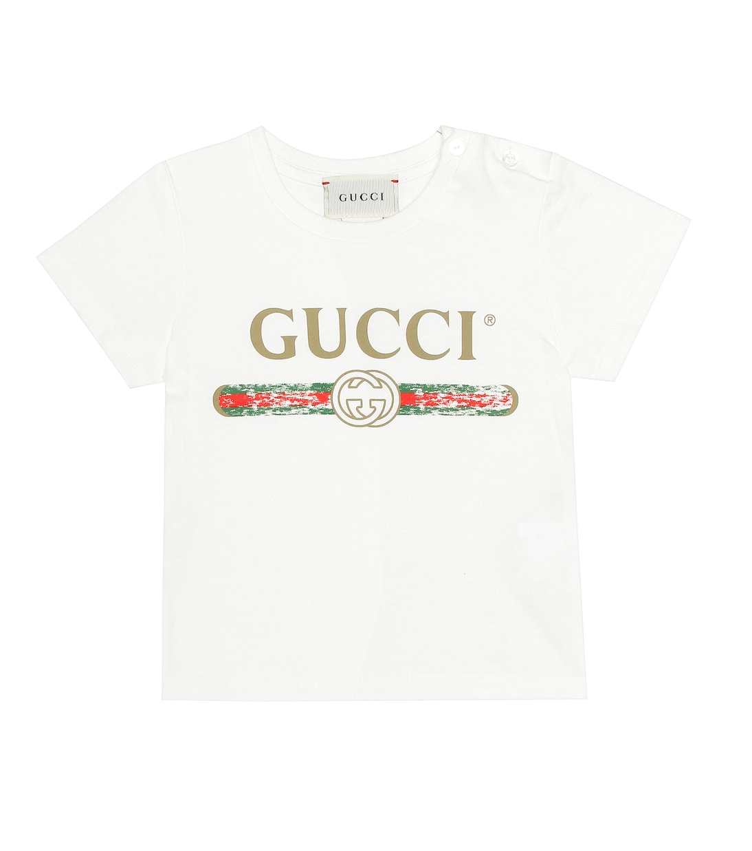 Bebé - camiseta de algodón estampada | Gucci Kids