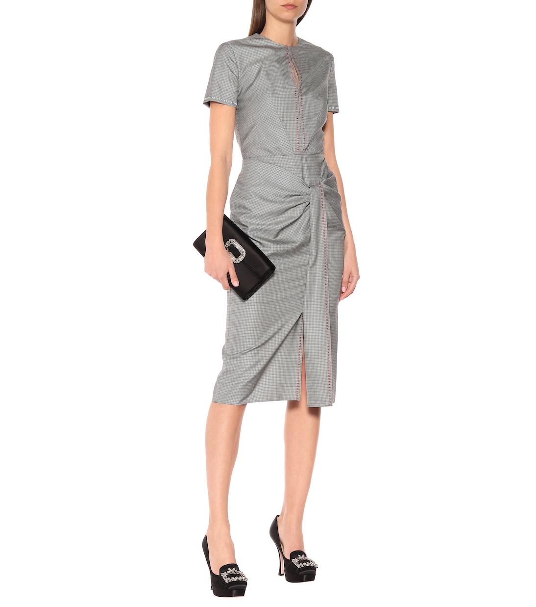 Robe Dalva en laine et soie | Roland Mouret