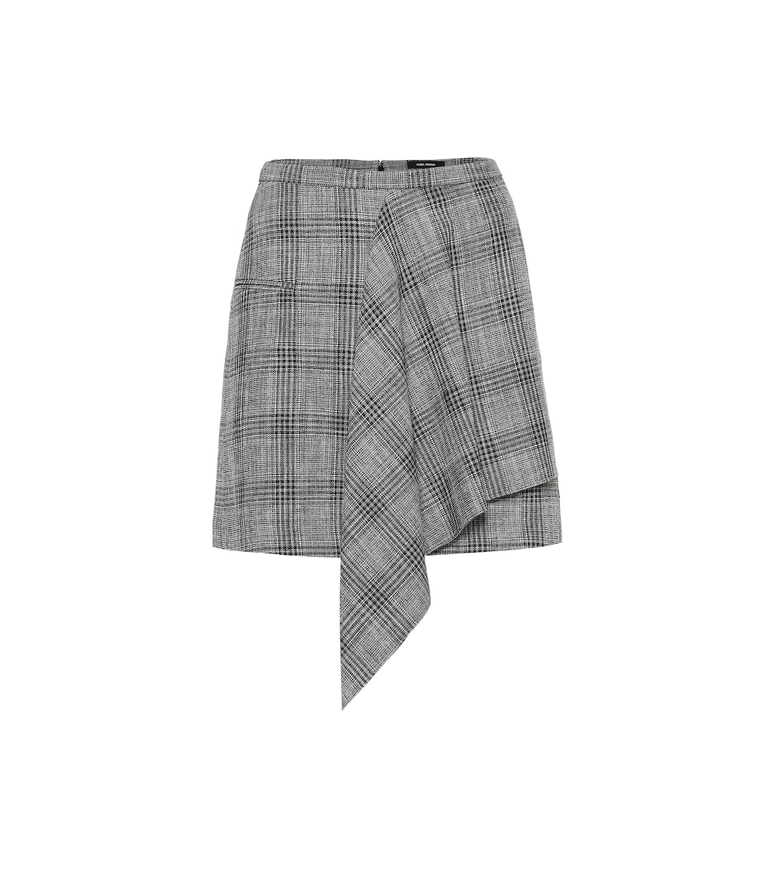 Doleyli checked cotton and wool skirt | Isabel Marant