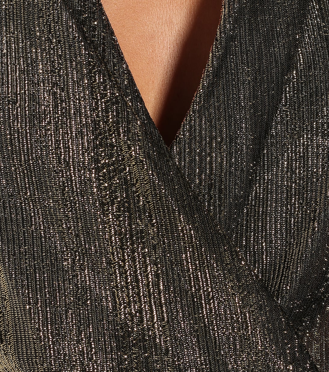 Abito a portafoglio in lamé | Vetements