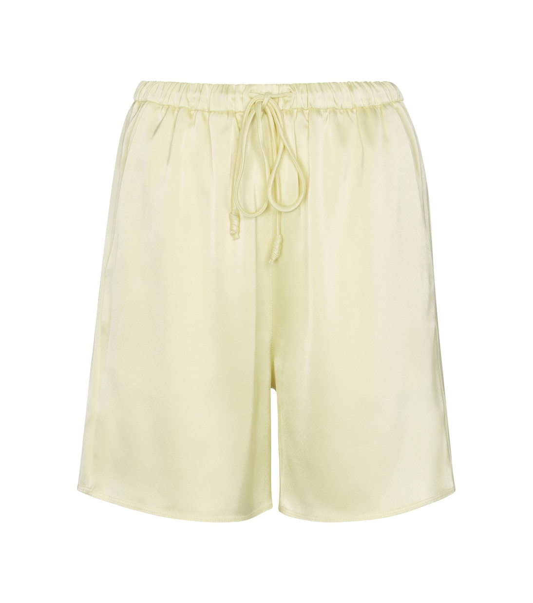 Emily drawstring satin shorts | Nanushka