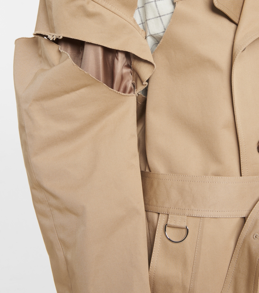 Trench destrutturato in cotone | Maison Margiela