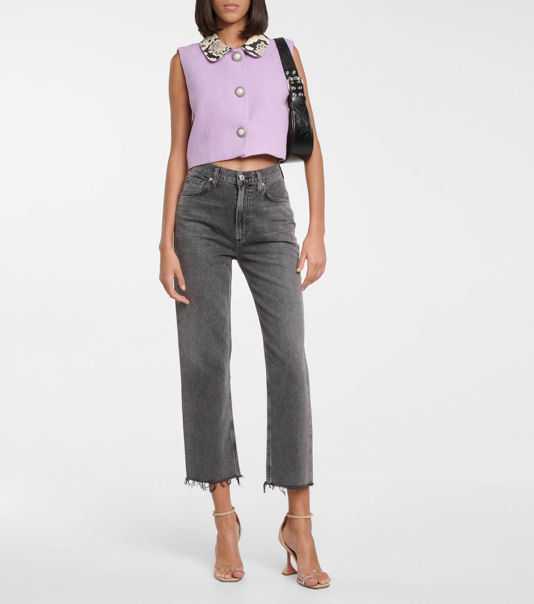 Daphne high-rise cropped slim jeans | Citizens of Humanity