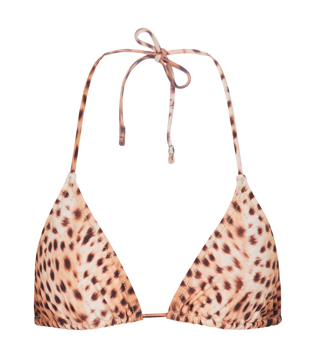 Susan cheetah-print bikini top | Reina Olga
