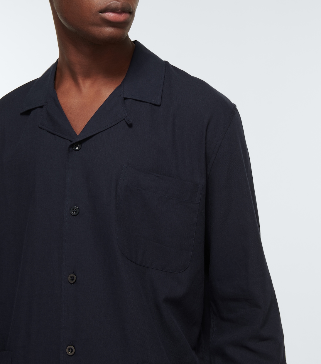 Camicia del pigiama in cotone | Sunspel