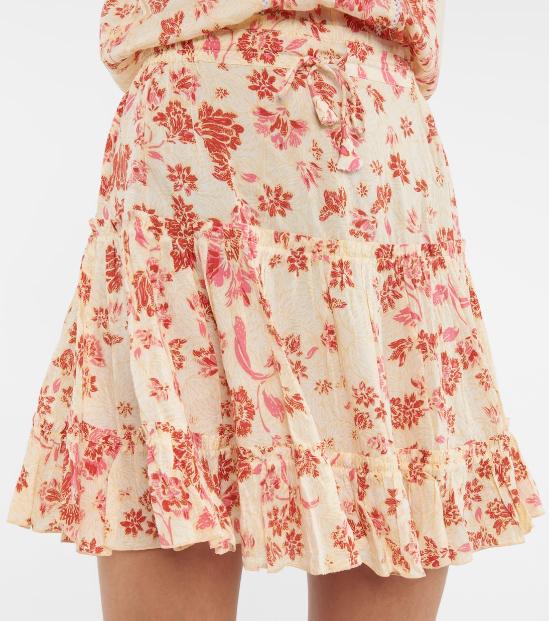 Clara floral minidress | Poupette St Barth