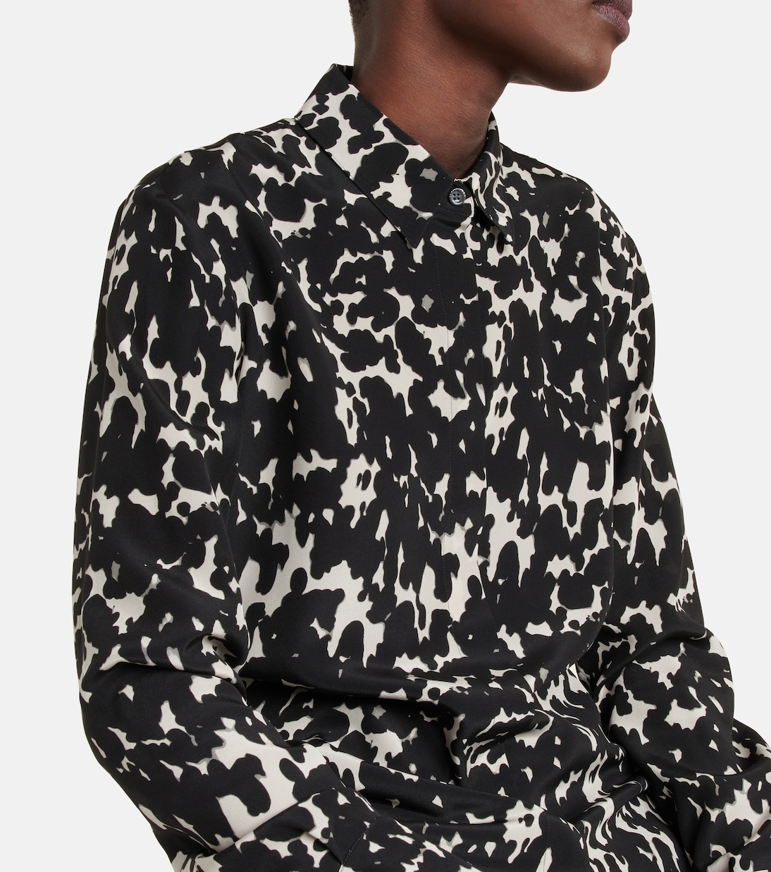 Chika printed silk shirt | Altuzarra
