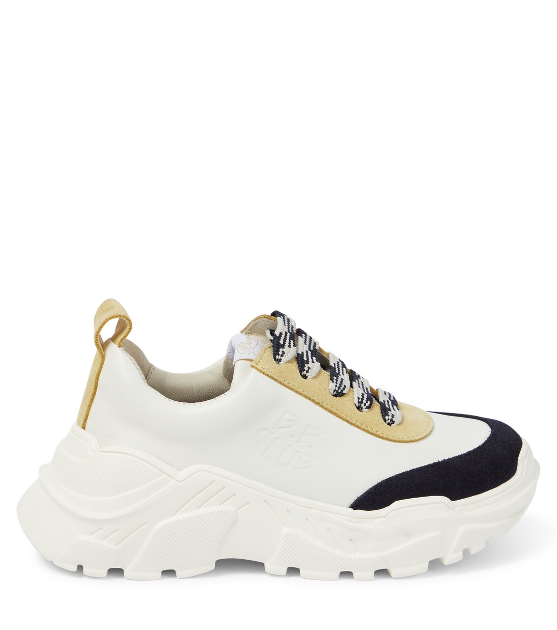 Zapatillas Jumpy de piel y ante | Bonpoint