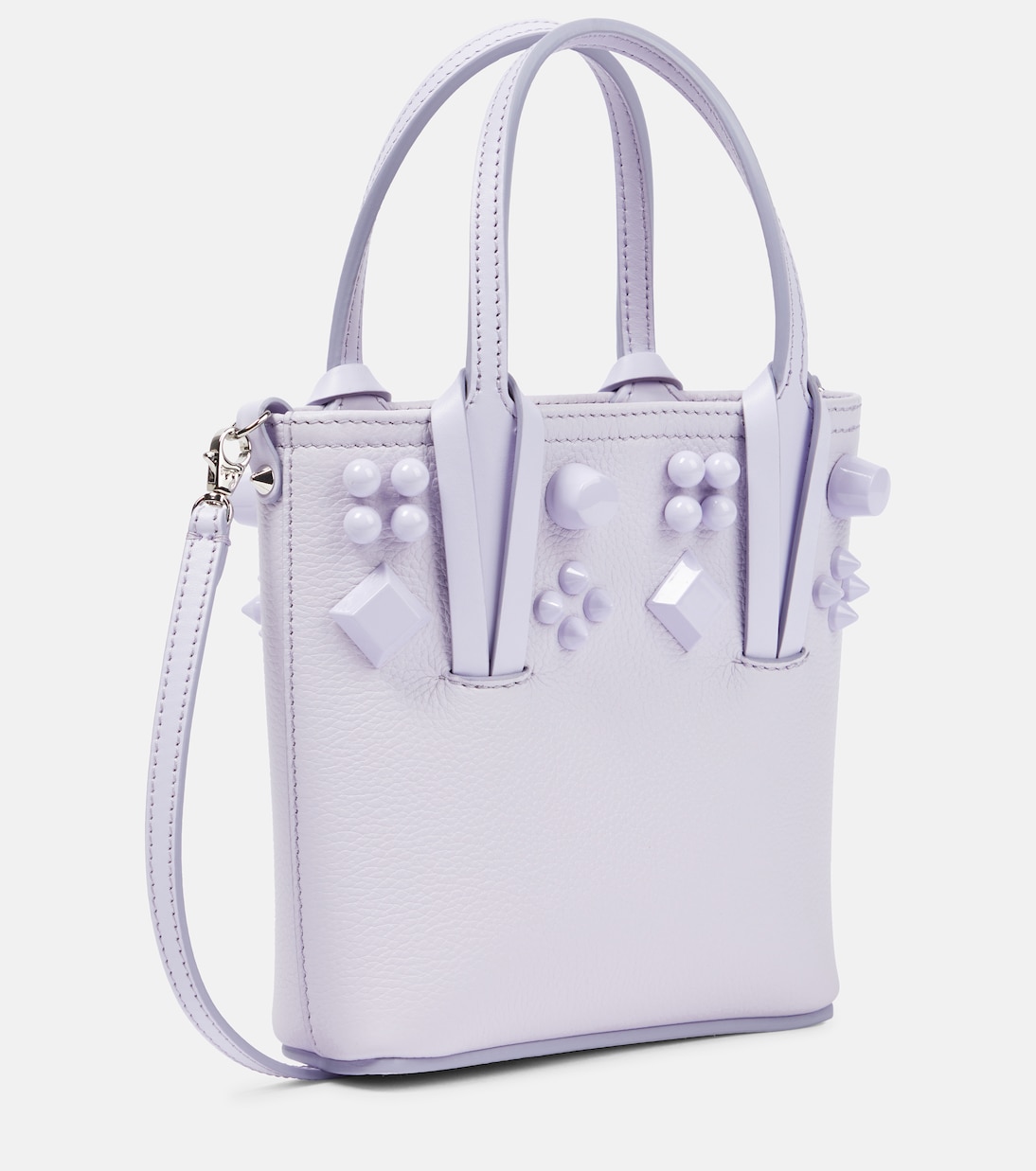 Cabas Cabata N/S Mini en cuir | Christian Louboutin