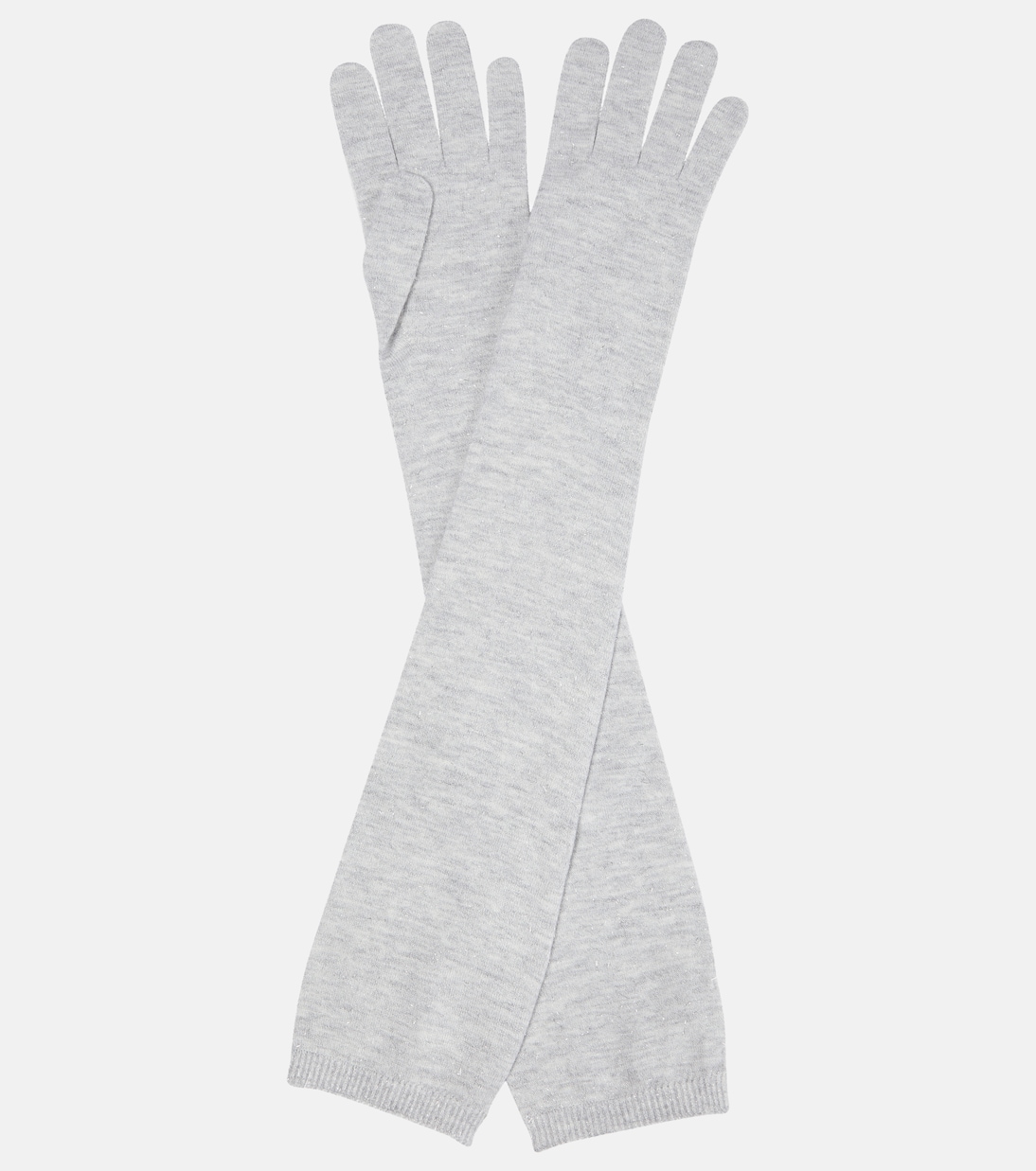 Lurex® cashmere gloves | Brunello Cucinelli