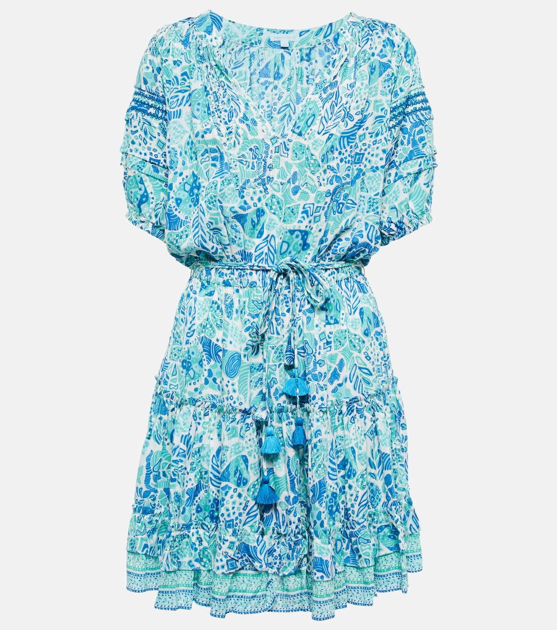 Bedrucktes Minikleid Bona | Poupette St Barth