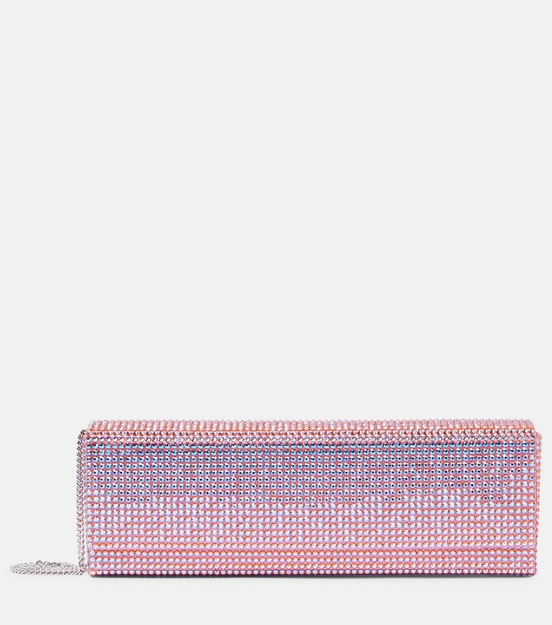Clutch Amini Paloma con cristales | Amina Muaddi