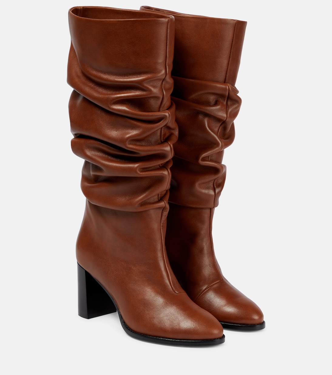 Botas altas Slouchy Softness de piel | Dorothee Schumacher