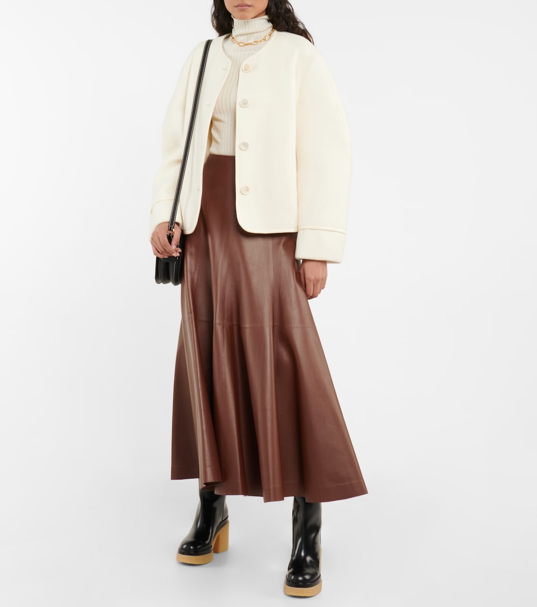 Jacke aus einem Wollgemisch | Chloé