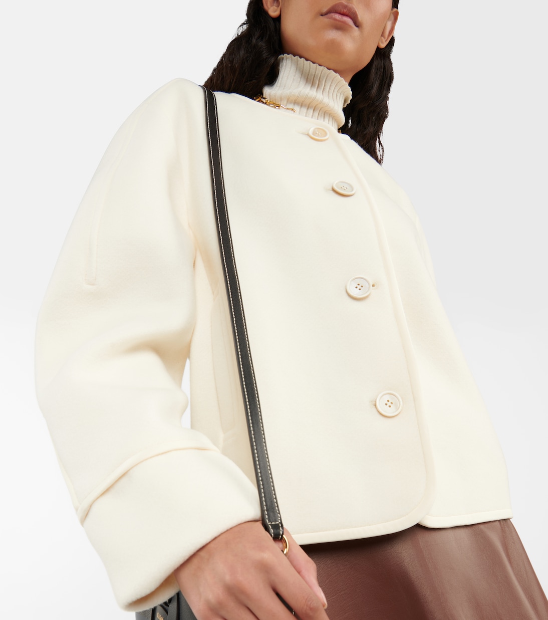Jacke aus einem Wollgemisch | Chloé