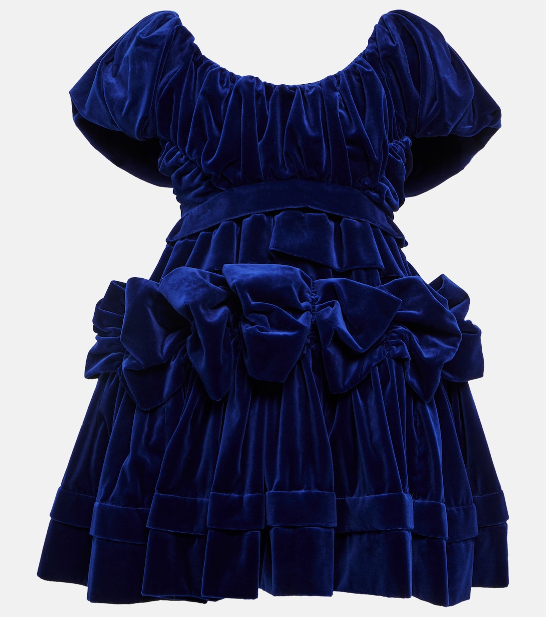 Minikleid aus Samt | Simone Rocha