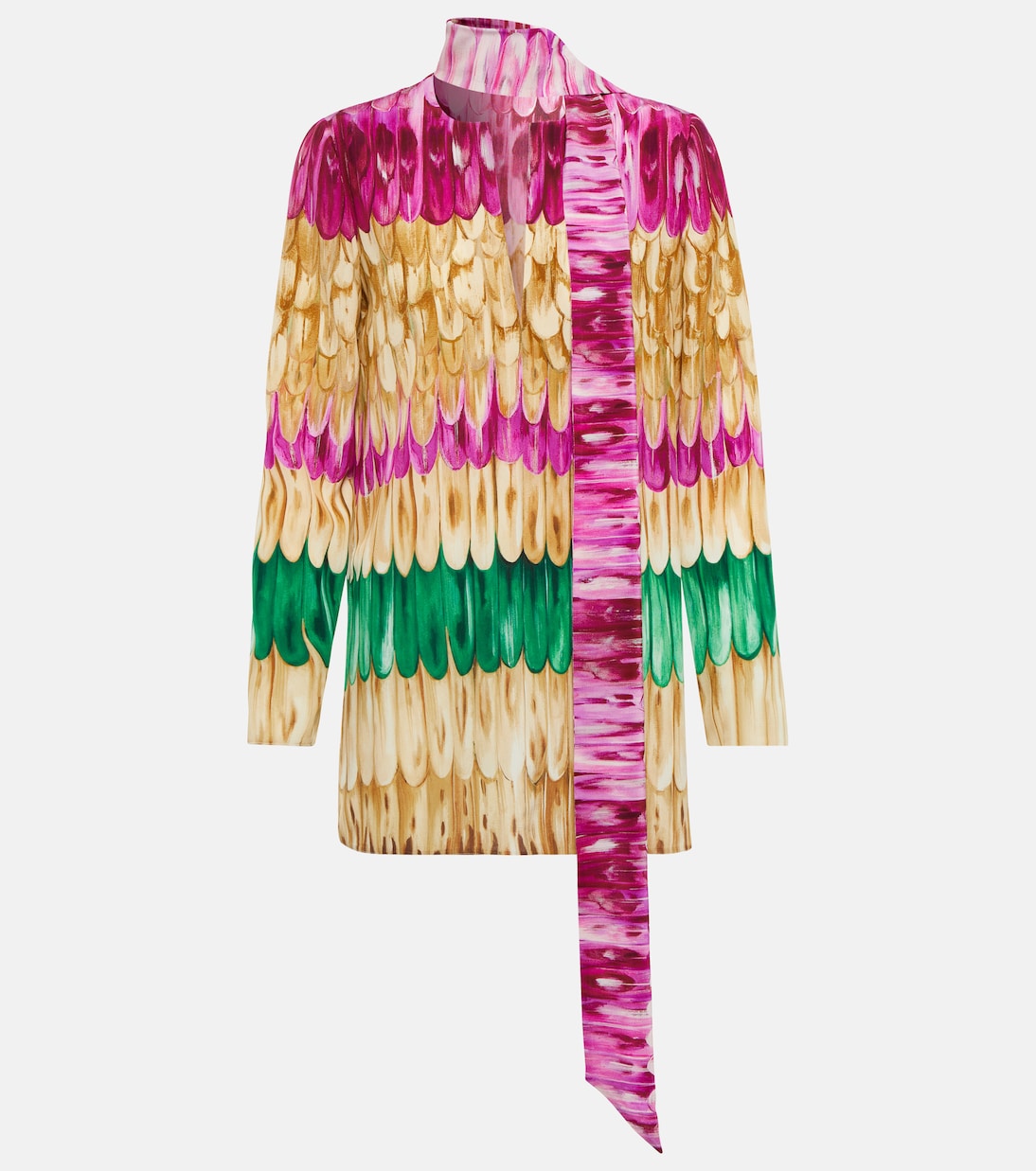 Top imprimé en soie | Valentino