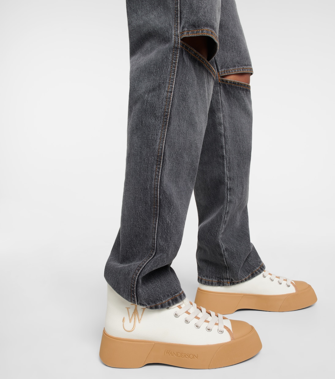 Sneakers alte in canvas | JW Anderson