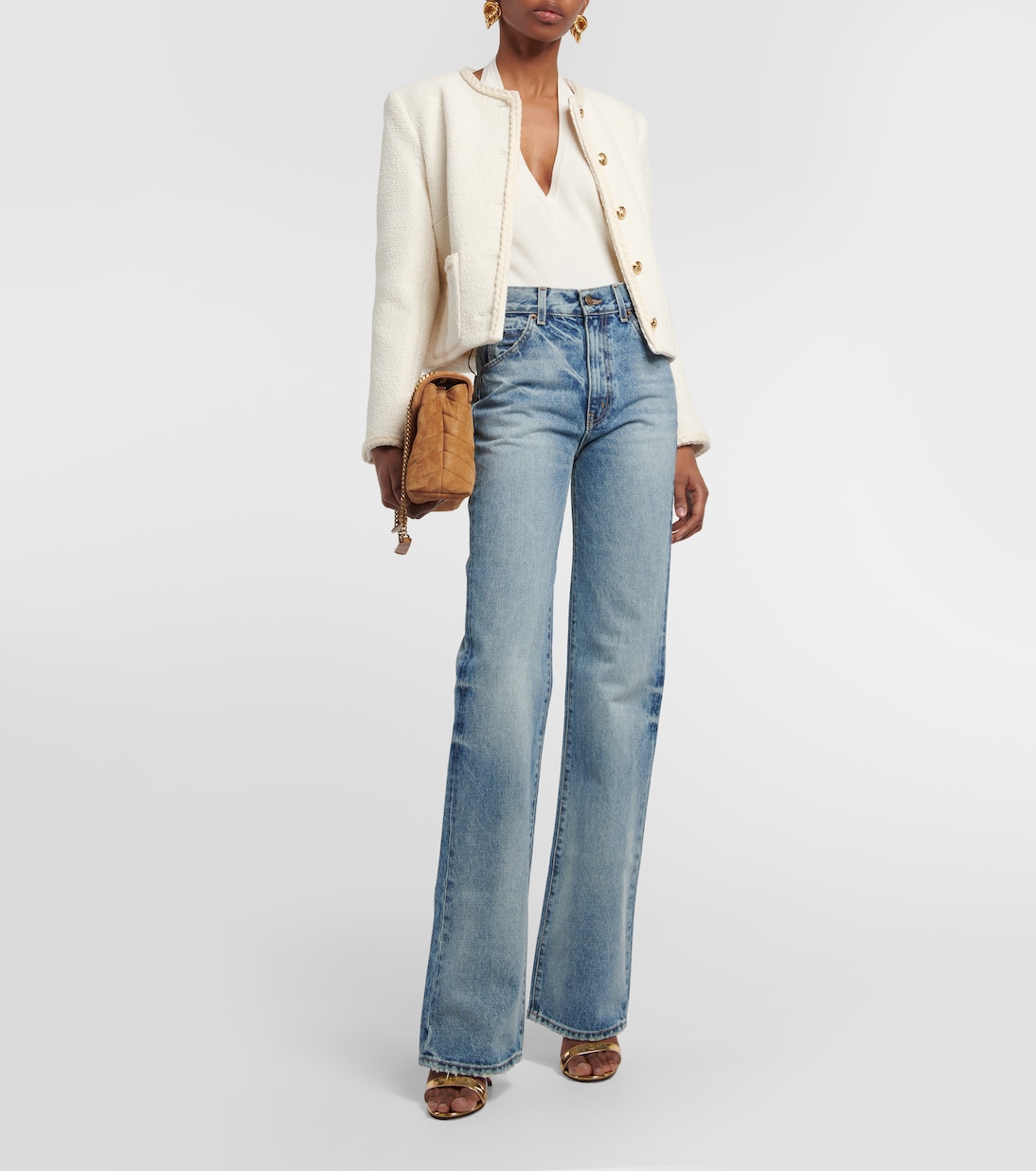 High-Rise Straight Jeans Joan | Nili Lotan