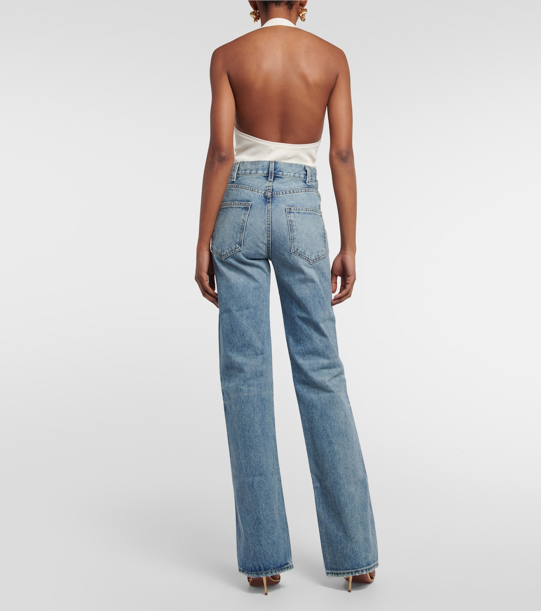 High-Rise Straight Jeans Joan | Nili Lotan