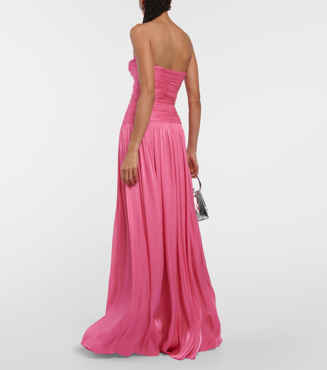 Ambria gathered cutout gown | Costarellos