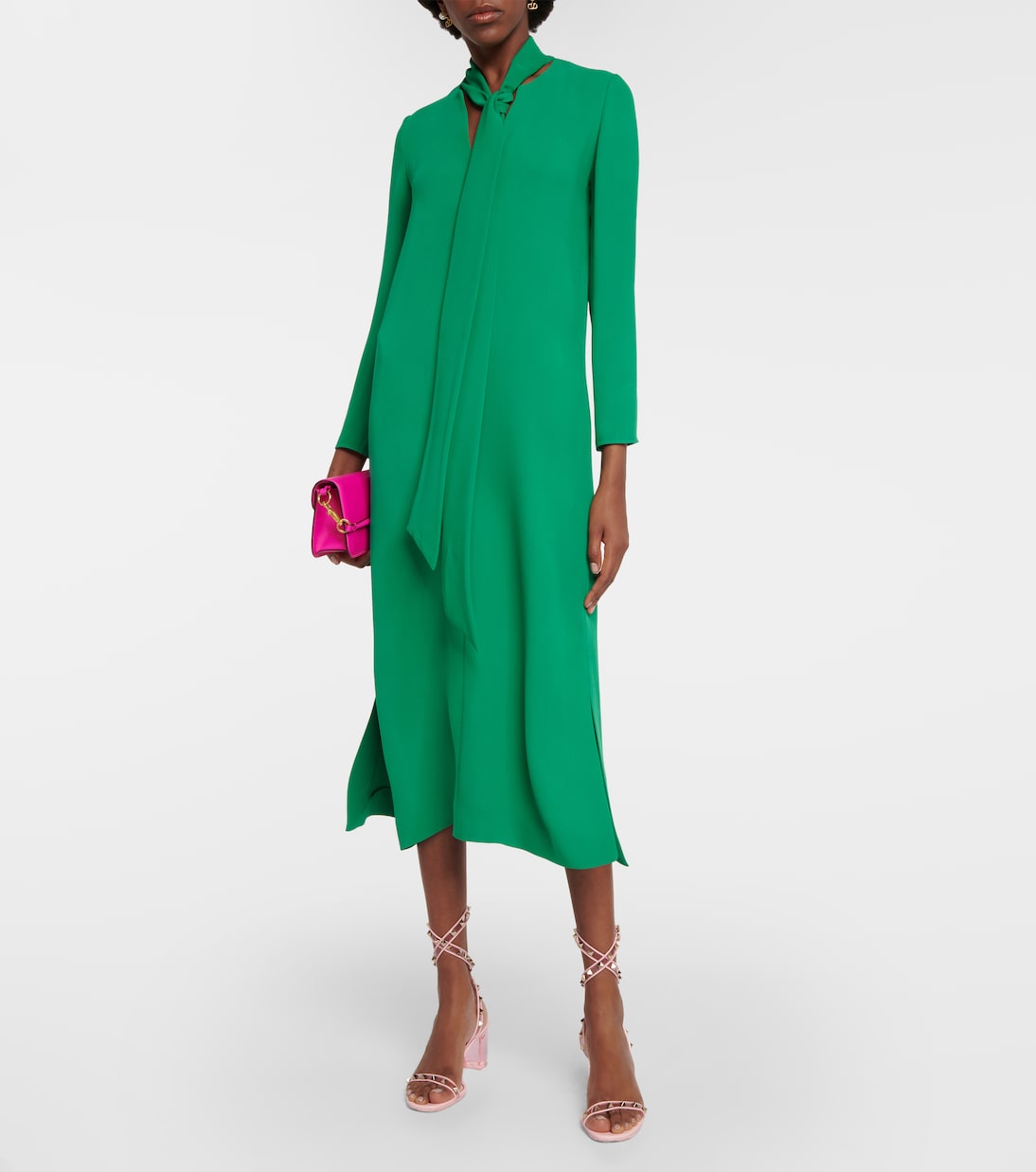 Sandali Rockstud in pelle e PVC | Valentino Garavani