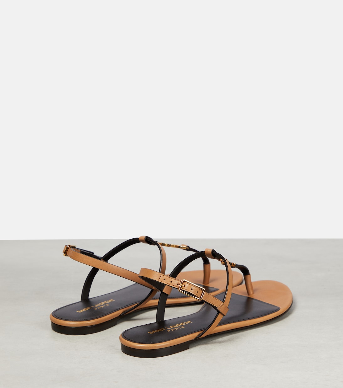 Sandalen Cassandre aus Leder | Saint Laurent
